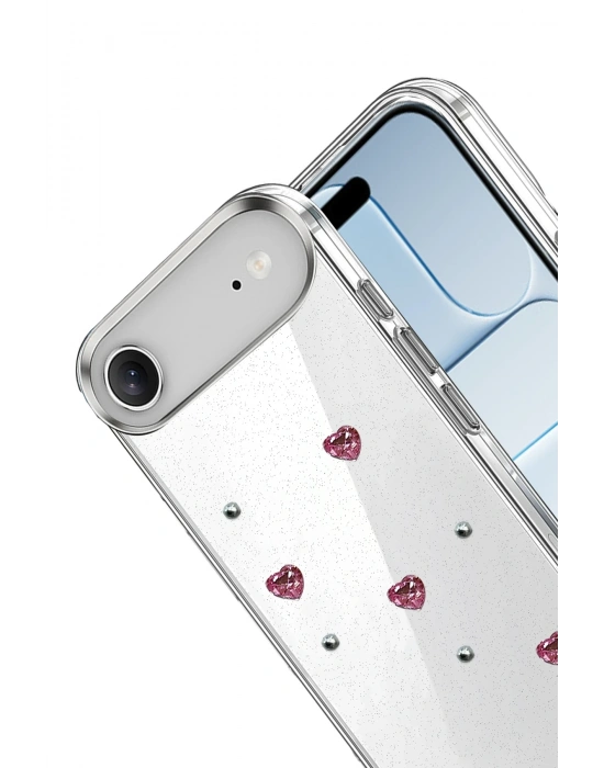 Newface Apple iPhone 17 Air Fiyonk Desenli Kapak - Desen 3