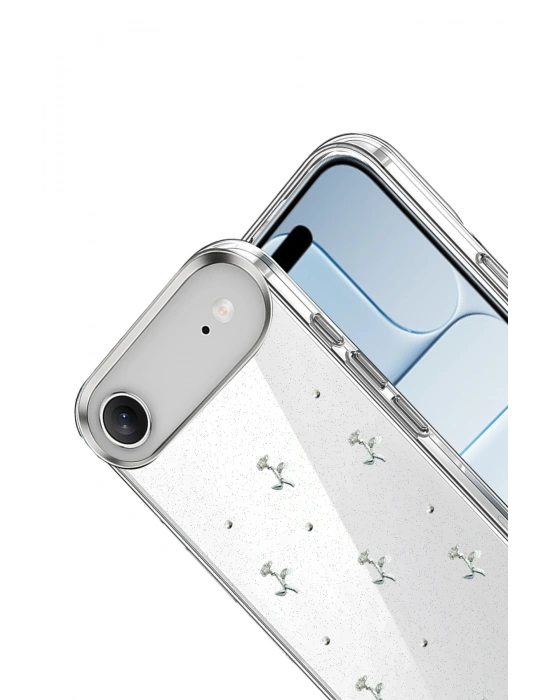 Newface Apple iPhone 17 Air Fiyonk Desenli Kapak - Desen 4