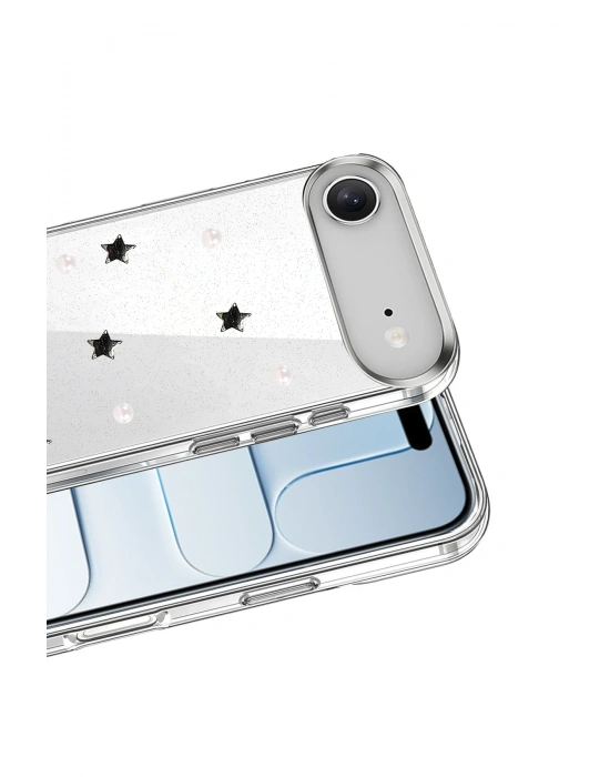 Newface Apple iPhone 17 Air Fiyonk Desenli Kapak - Desen 7