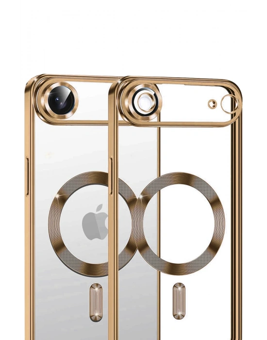 Newface Apple iPhone 17 Air Kross Magneticsafe Kapak - Çöl Titanyum