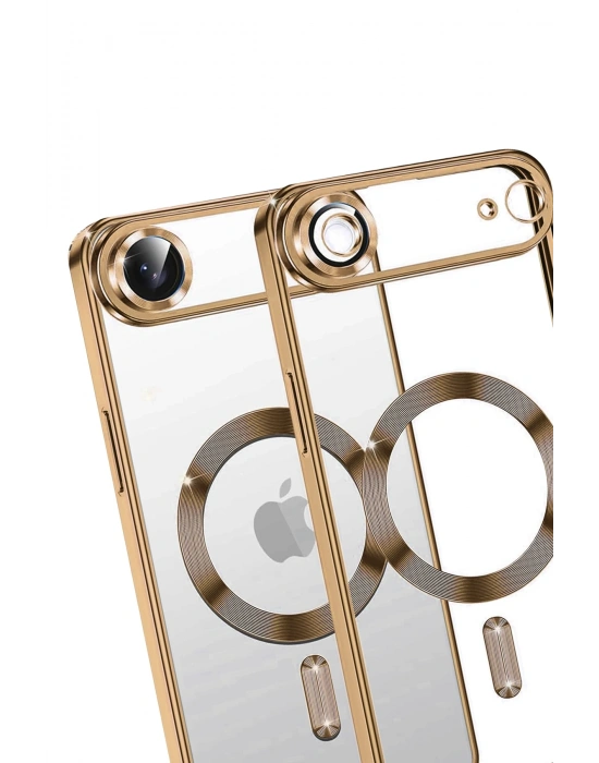 Newface Apple iPhone 17 Air Kross Magneticsafe Kapak - Çöl Titanyum