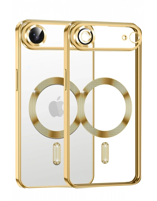 Newface Apple iPhone 17 Air Kross Magneticsafe Kapak - Gold