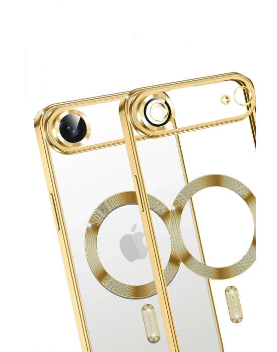 Newface Apple iPhone 17 Air Kross Magneticsafe Kapak - Gold