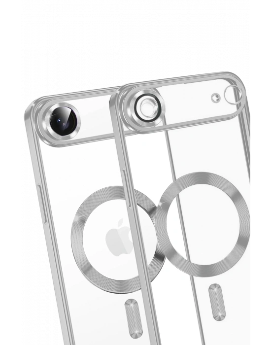 Newface Apple iPhone 17 Air Kross Magneticsafe Kapak - Gümüş