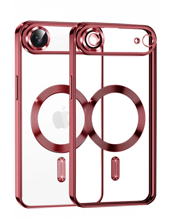 Newface Apple iPhone 17 Air Kross Magneticsafe Kapak - Kırmızı