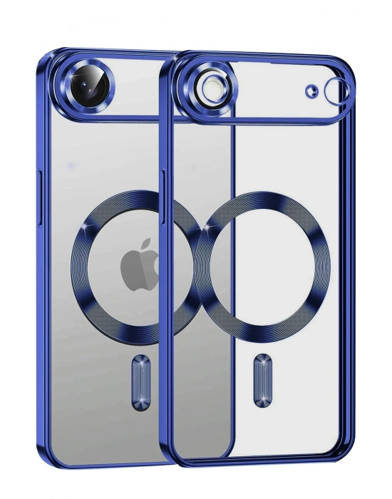 Newface Apple iPhone 17 Air Kross Magneticsafe Kapak - Lacivert