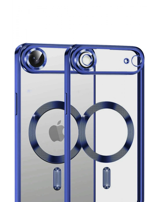 Newface Apple iPhone 17 Air Kross Magneticsafe Kapak - Lacivert