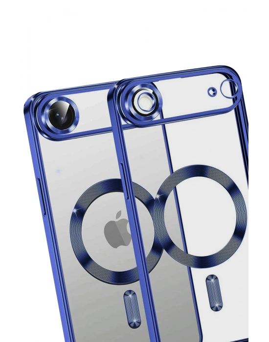 Newface Apple iPhone 17 Air Kross Magneticsafe Kapak - Lacivert
