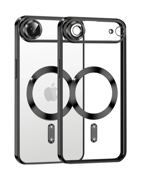 Newface Apple iPhone 17 Air Kross Magneticsafe Kapak - Siyah