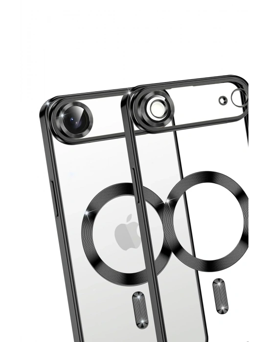 Newface Apple iPhone 17 Air Kross Magneticsafe Kapak - Siyah