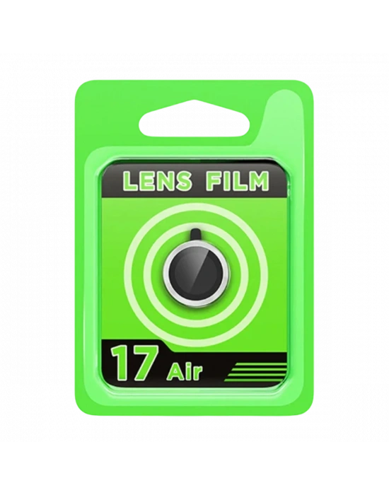 Newface Apple iPhone 17 Air Raze Metal Kamera Lens - Gümüş