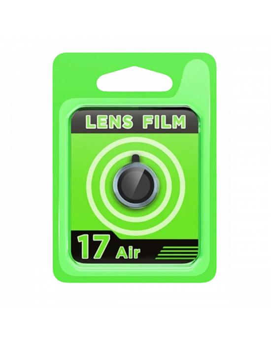 Newface Apple iPhone 17 Air Raze Metal Kamera Lens - Mavi