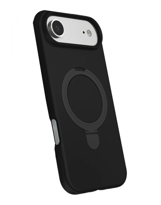 Newface Apple iPhone 17 Air Regal Magsafe Standlı Kapak - Siyah