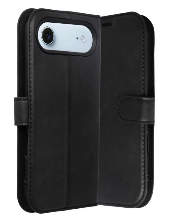 Newface Apple iPhone 17 Air Trend S Plus Kapaklı Kılıf - Siyah