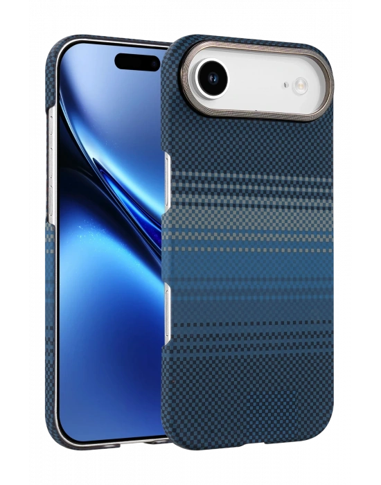 Newface Apple iPhone 17 Air Vega Magsafe Kapak - Mavi