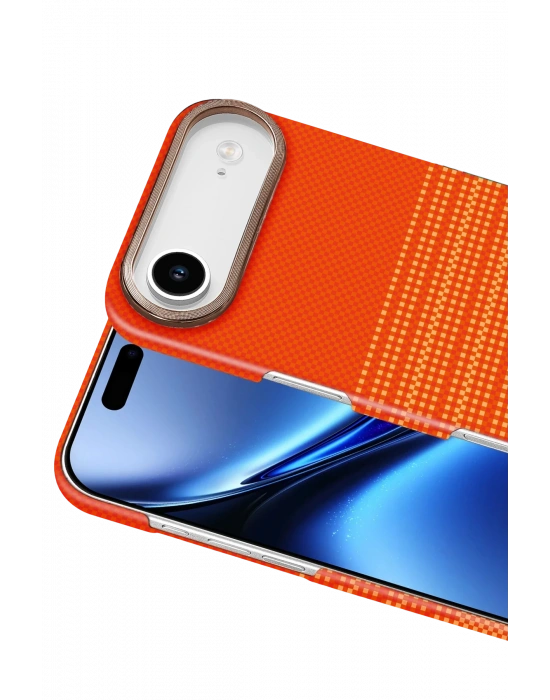 Newface Apple iPhone 17 Air Vega Magsafe Kapak - Sarı