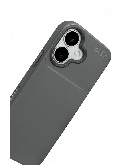 Newface Apple iPhone 17 Auto Focus Karbon Kapak - Gri