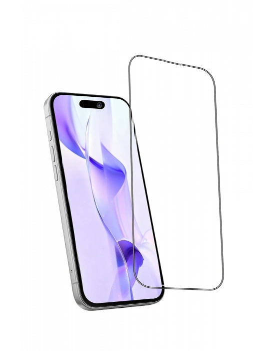 Newface Apple iPhone 17 Bilvis 5in1 3D Magic Cam Ekran Koruyucu - Siyah