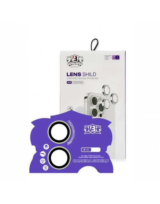 Newface Apple iPhone 17 Bilvis Titan Kamera Lens - Açık Yeşil