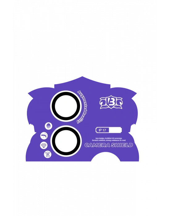 Newface Apple iPhone 17 Bilvis Titan Kamera Lens - Gümüş