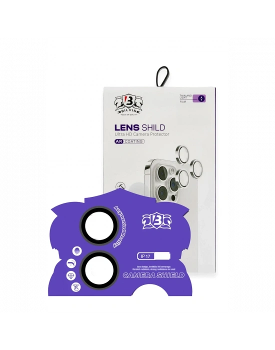 Newface Apple iPhone 17 Bilvis Titan Kamera Lens - Siyah