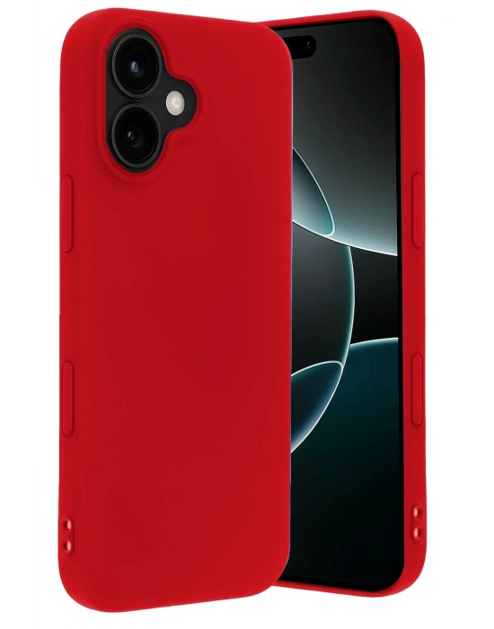 Newface Apple iPhone 17 First Silikon - Kırmızı