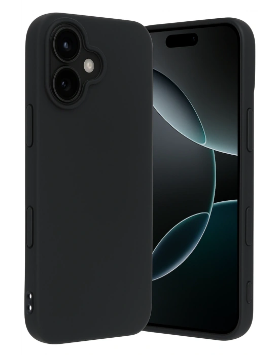 Newface Apple iPhone 17 First Silikon - Siyah