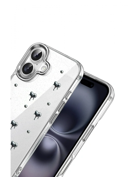 Newface Apple iPhone 17 Fiyonk Desenli Kapak - Desen 1