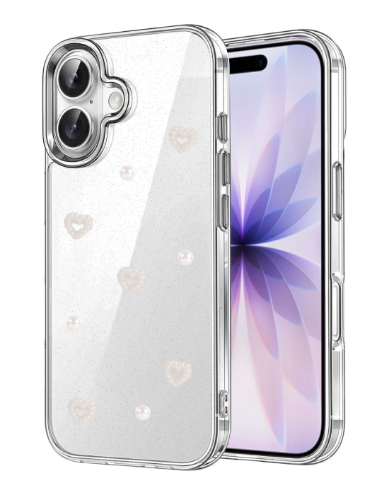 Newface Apple iPhone 17 Fiyonk Desenli Kapak - Desen 10