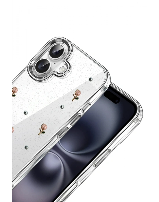 Newface Apple iPhone 17 Fiyonk Desenli Kapak - Desen 6