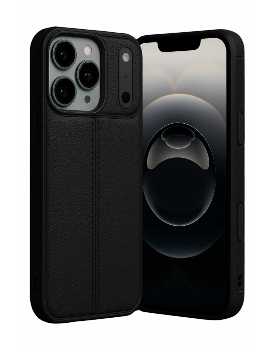 Newface Apple iPhone 17 Pro Auto Focus Kapak - Siyah