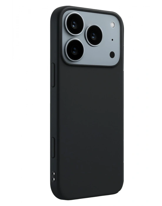 Newface Apple iPhone 17 Pro First Silikon - Siyah