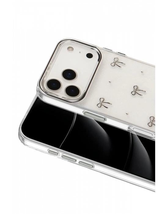 Newface Apple iPhone 17 Pro Fiyonk Desenli Kapak - Desen 5