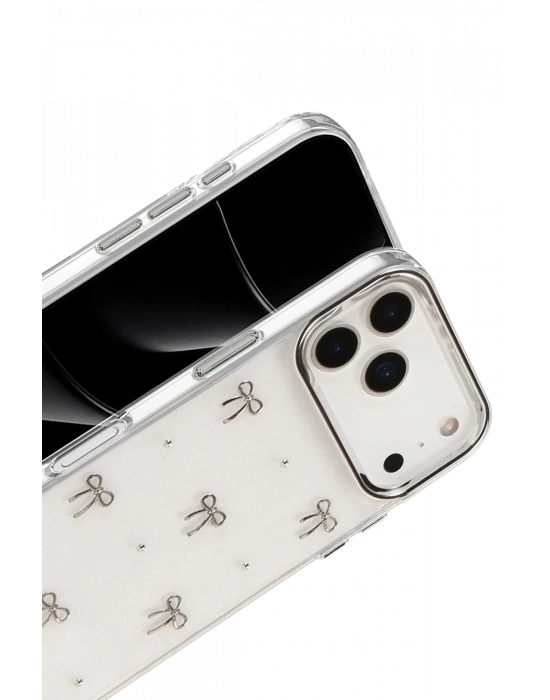 Newface Apple iPhone 17 Pro Fiyonk Desenli Kapak - Desen 5