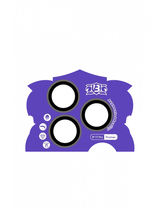 Newface Apple iPhone 17 Pro Max Bilvis Titan Kamera Lens - Natural Grey