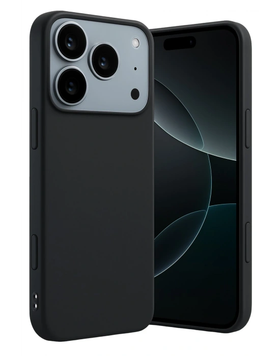 Newface Apple iPhone 17 Pro Max First Silikon - Siyah