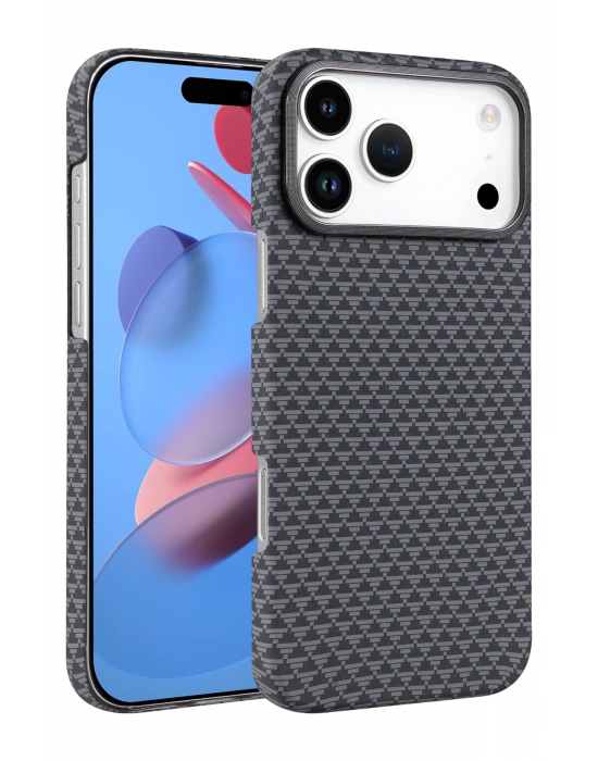 Newface Apple iPhone 17 Pro Max Vega Magsafe Kapak - Gri