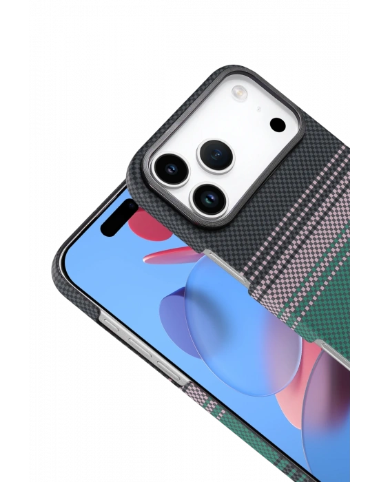 Newface Apple iPhone 17 Pro Max Vega Magsafe Kapak - Yeşil