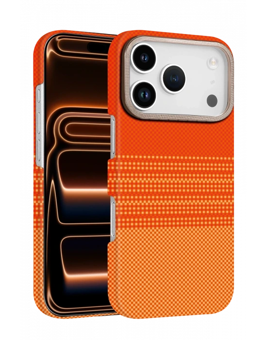 Newface Apple iPhone 17 Pro Vega Magsafe Kapak - Sarı