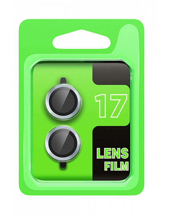 Newface Apple iPhone 17 Raze Metal Kamera Lens - Açık Mavi