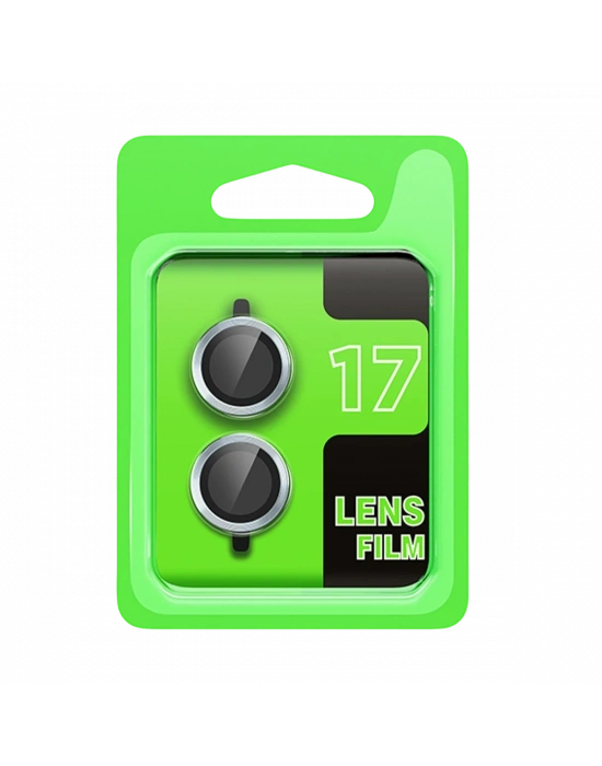 Newface Apple iPhone 17 Raze Metal Kamera Lens - Açık Mavi