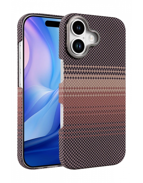 Newface Apple iPhone 17 Vega Magsafe Kapak - Çöl Titanyum