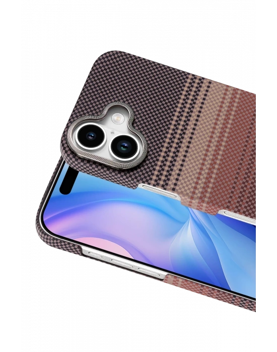 Newface Apple iPhone 17 Vega Magsafe Kapak - Çöl Titanyum