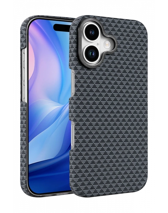 Newface Apple iPhone 17 Vega Magsafe Kapak - Gri