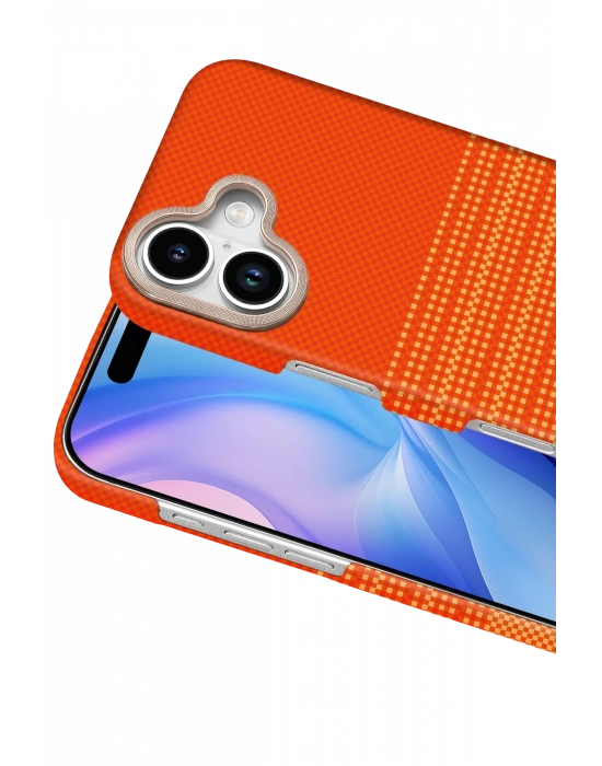 Newface Apple iPhone 17 Vega Magsafe Kapak - Sarı