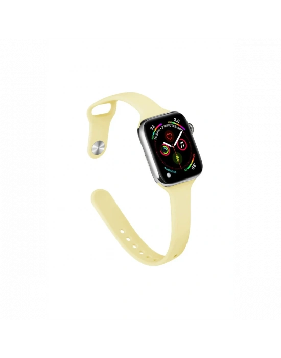 Newface Apple Watch 38mm Klasik Kordon - Sarı