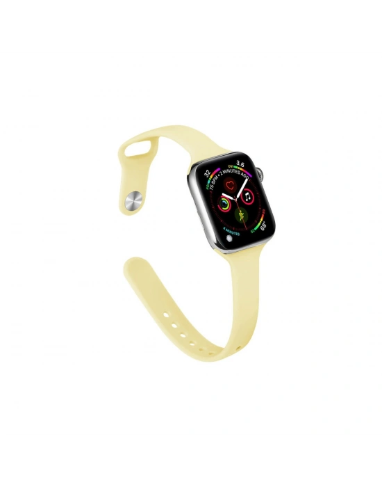Newface Apple Watch 38mm Klasik Kordon - Sarı