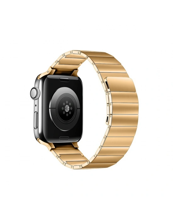 Newface Apple Watch 38mm KR404 Huks Kordon - Gold