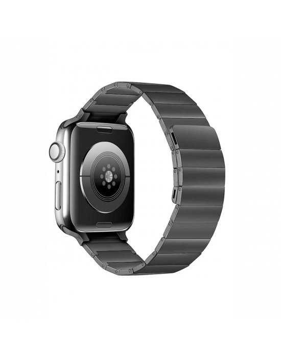 Newface Apple Watch 38mm KR404 Huks Kordon - Siyah
