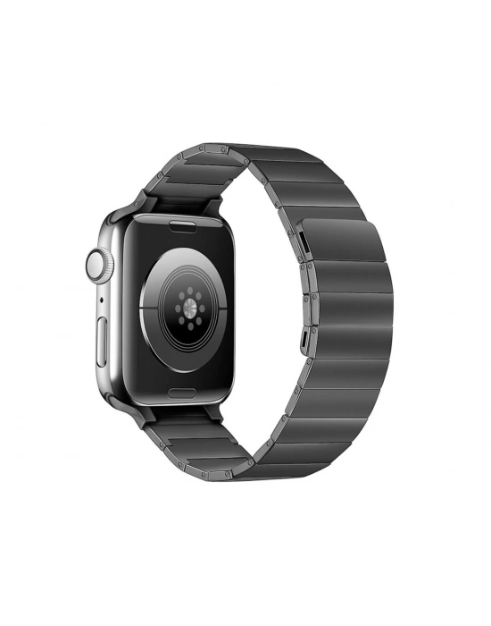 Newface Apple Watch 38mm KR404 Huks Kordon - Siyah